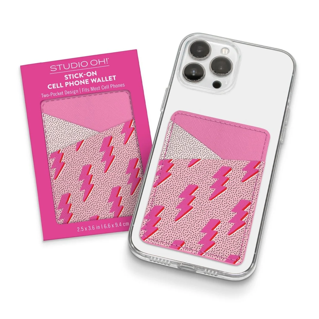 Stick-On Cell Phone Wallet - Image 10