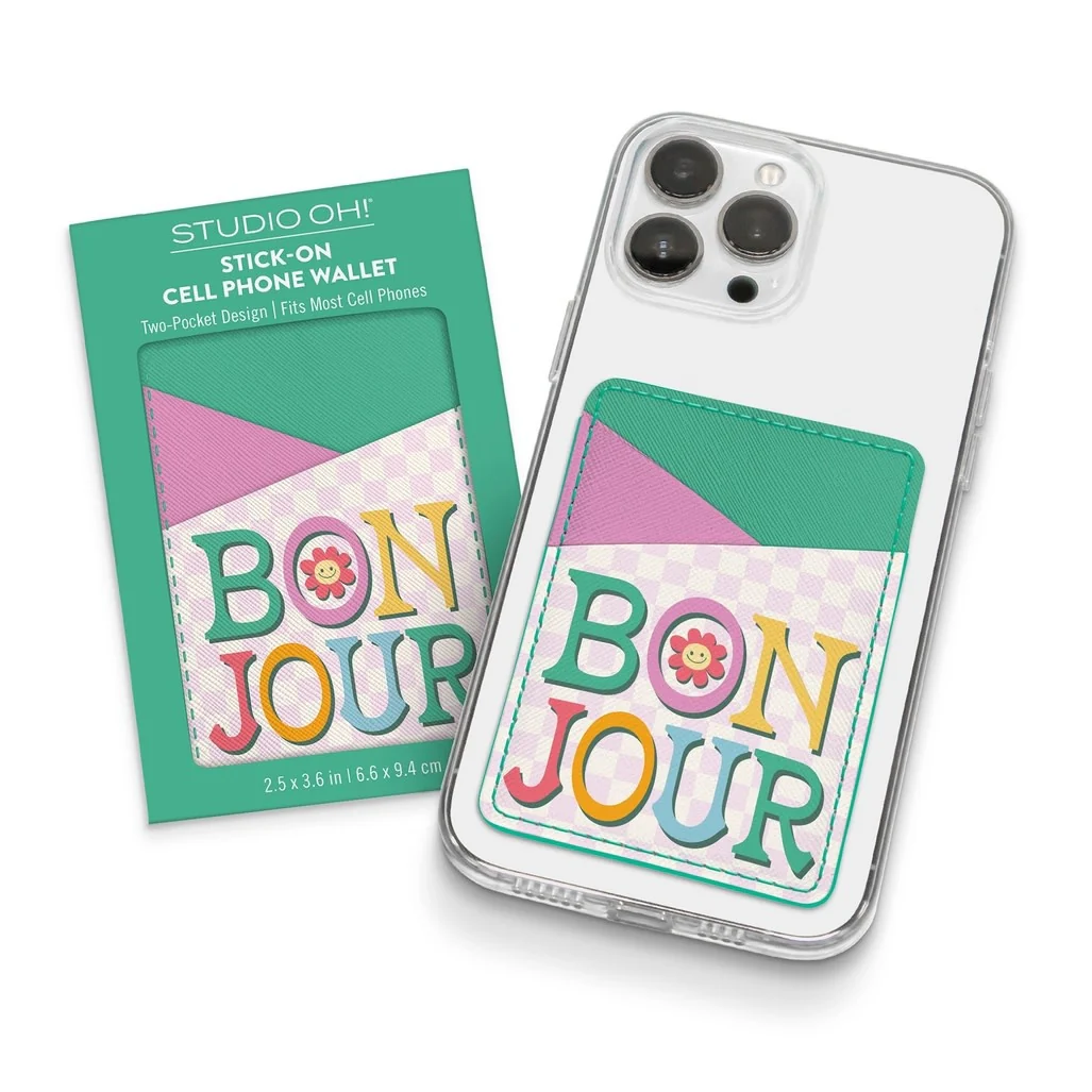 Stick-On Cell Phone Wallet - Image 12
