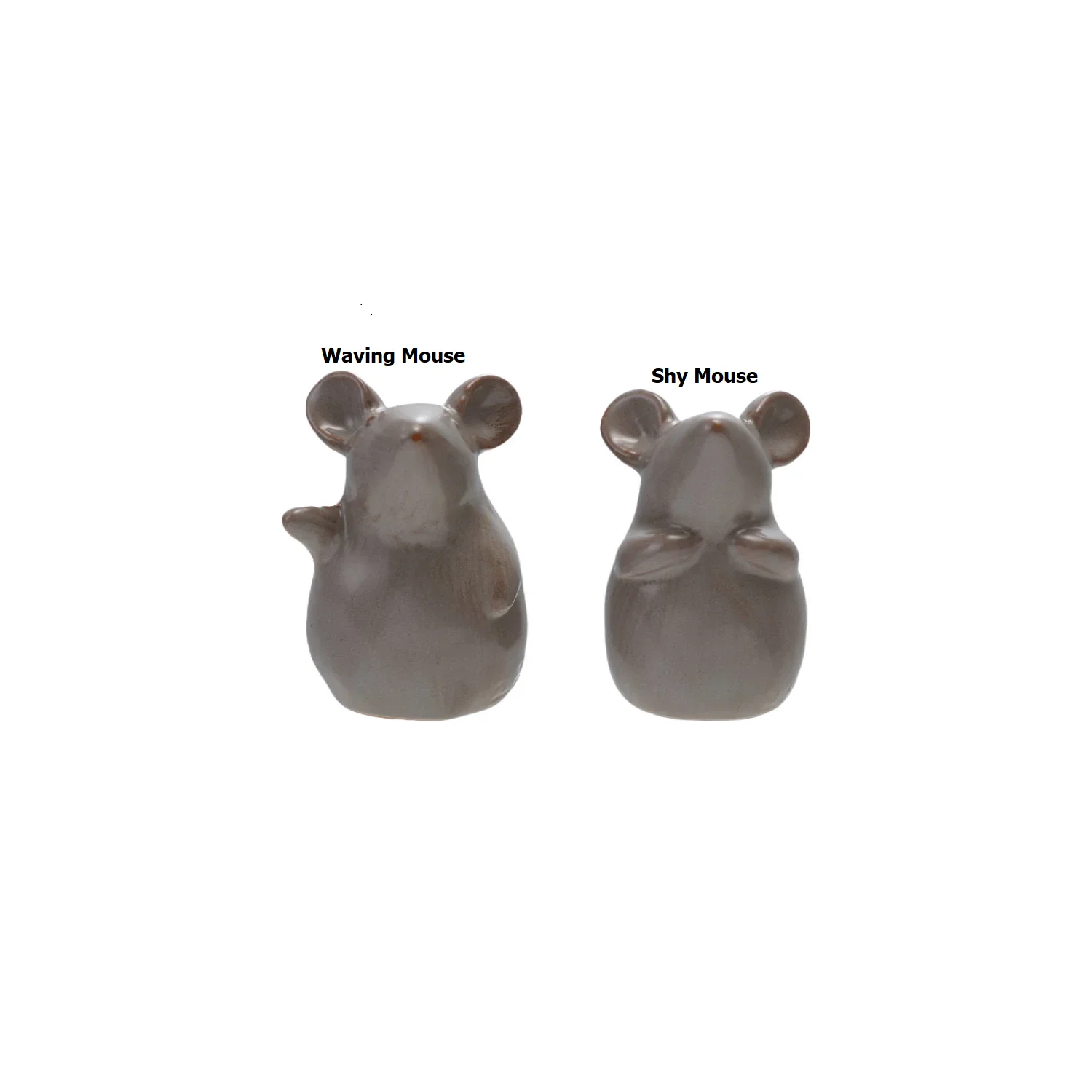 Stoneware Mouse Reactive Glaze
