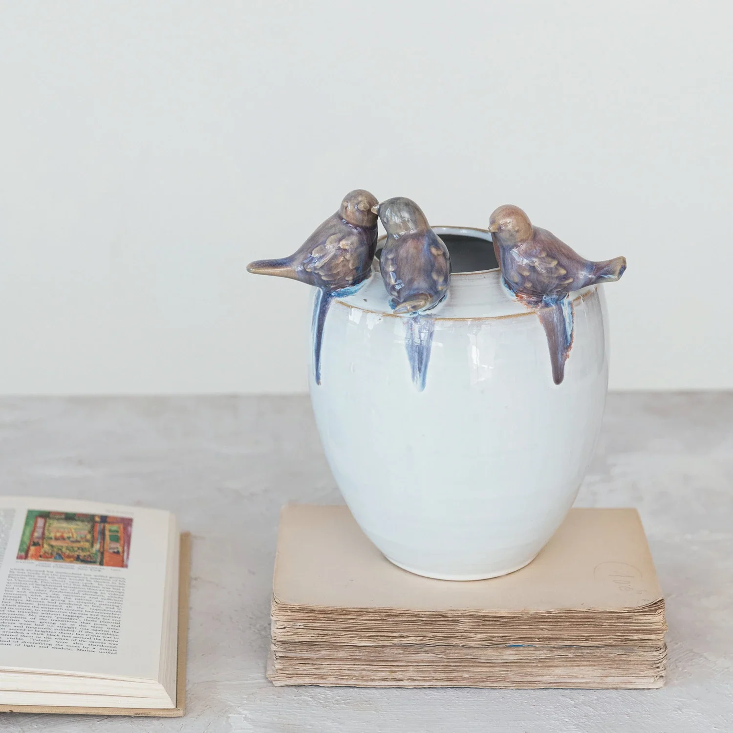 Stoneware Planter/Vase - Image 2