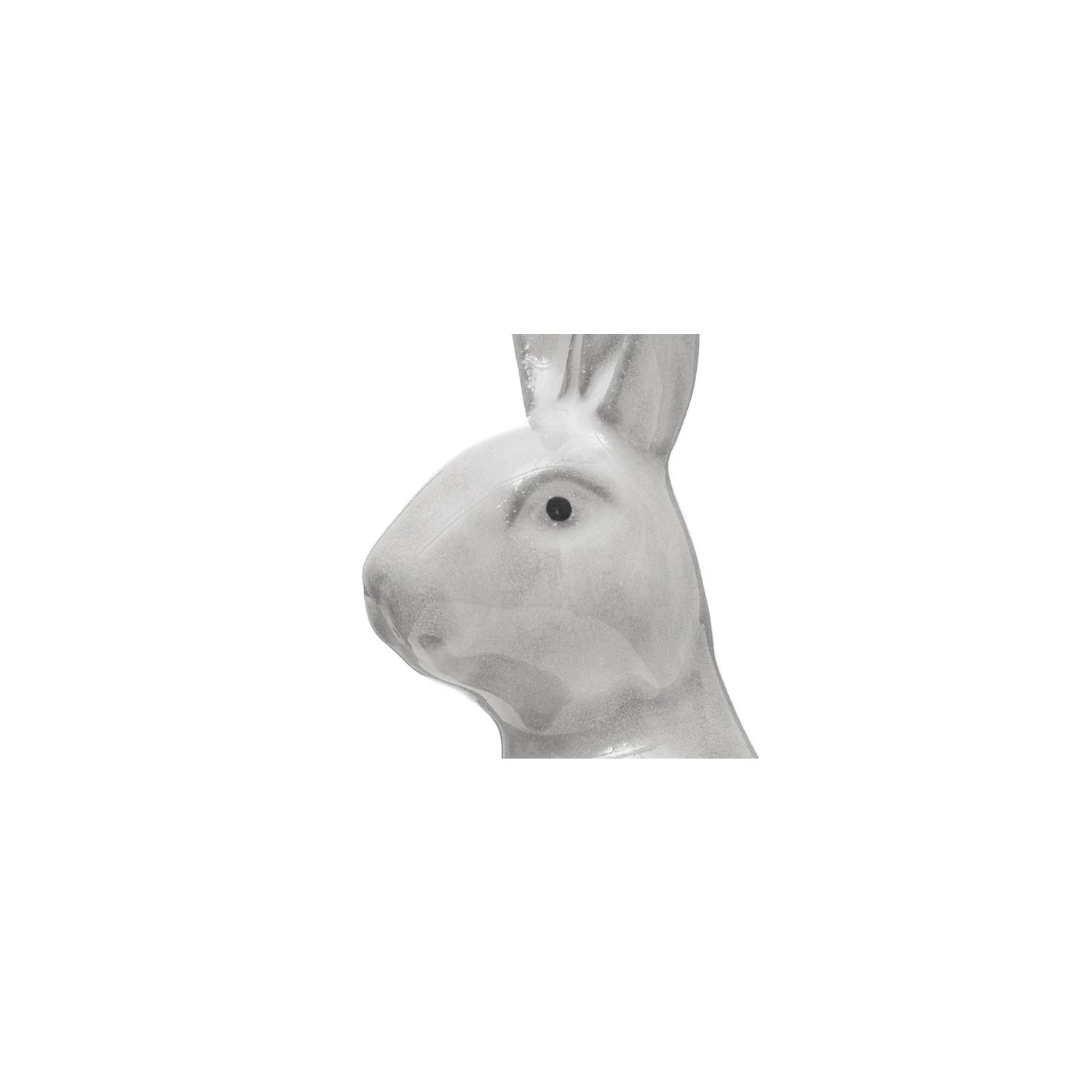 Stoneware Rabbit with Embossed Planter - Image 3