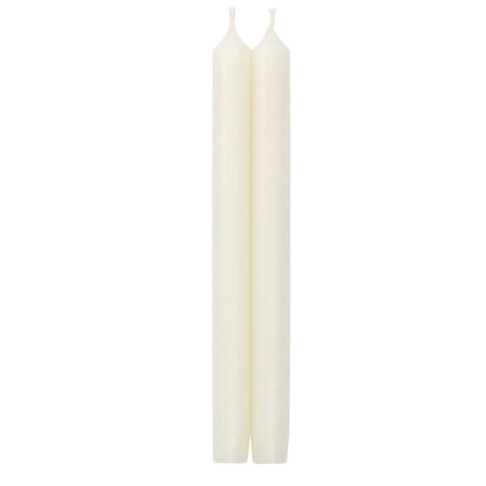 Straight Taper 12" Crown Candle Pair - Image 5