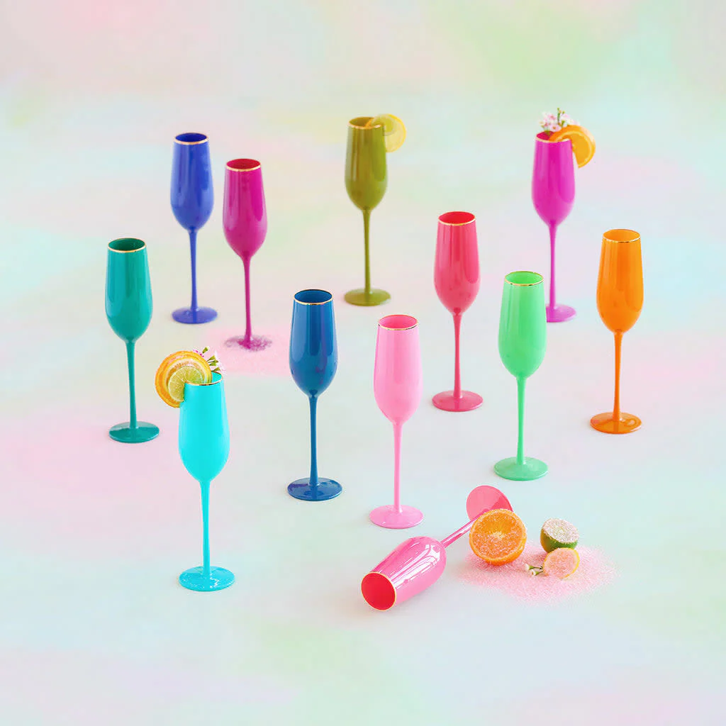 Sugar Plum Champagne Flute - Sold Individually - Image 2