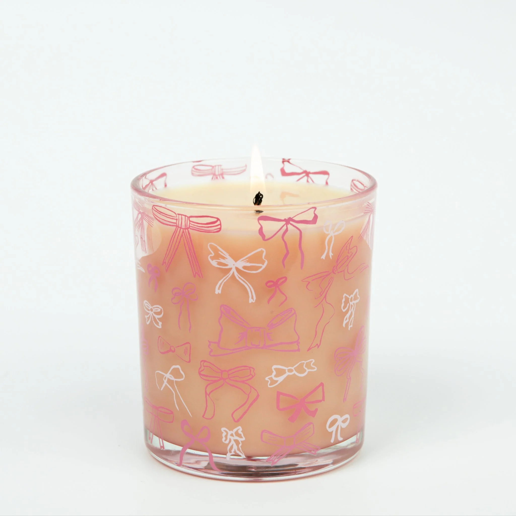 Sweet Grace Pink Bow Candle - Image 2