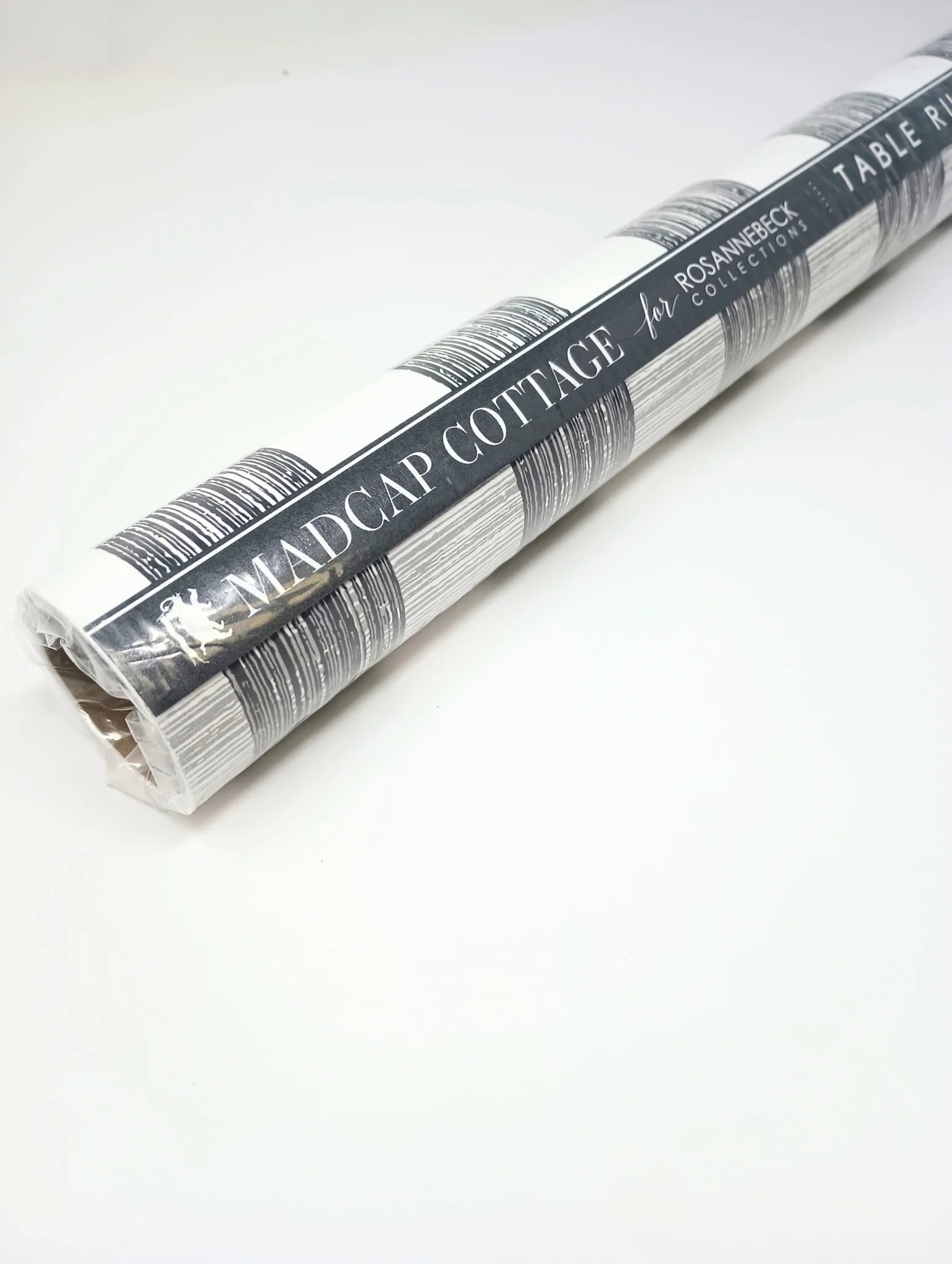 Table Runners - Graphite Gin Lane Plaid