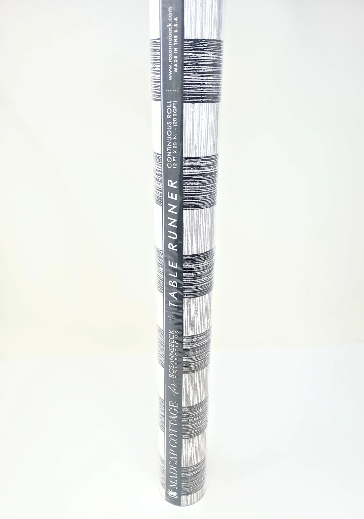 Table Runners - Graphite Gin Lane Plaid - Image 2