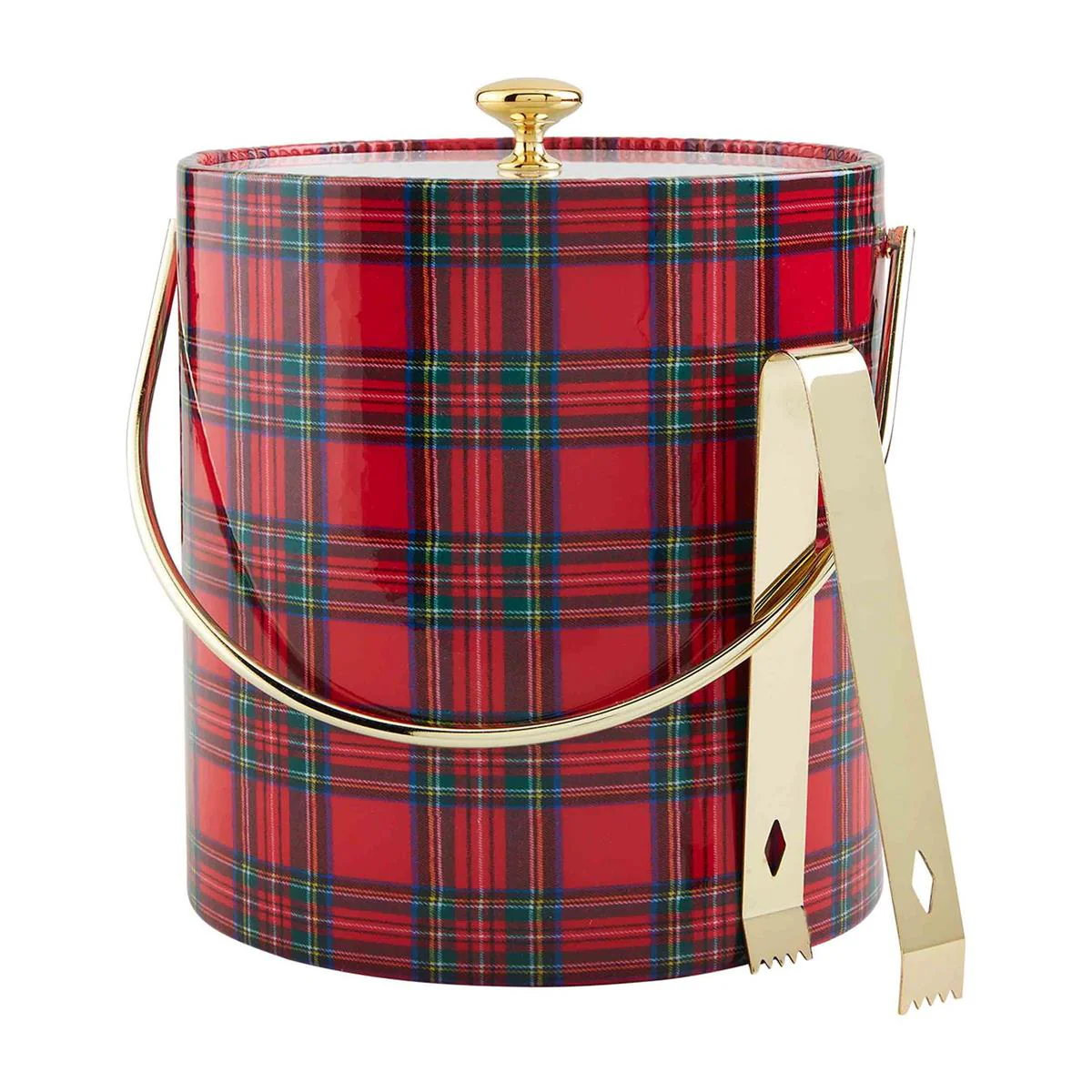 Tartan Ice Bucket Set