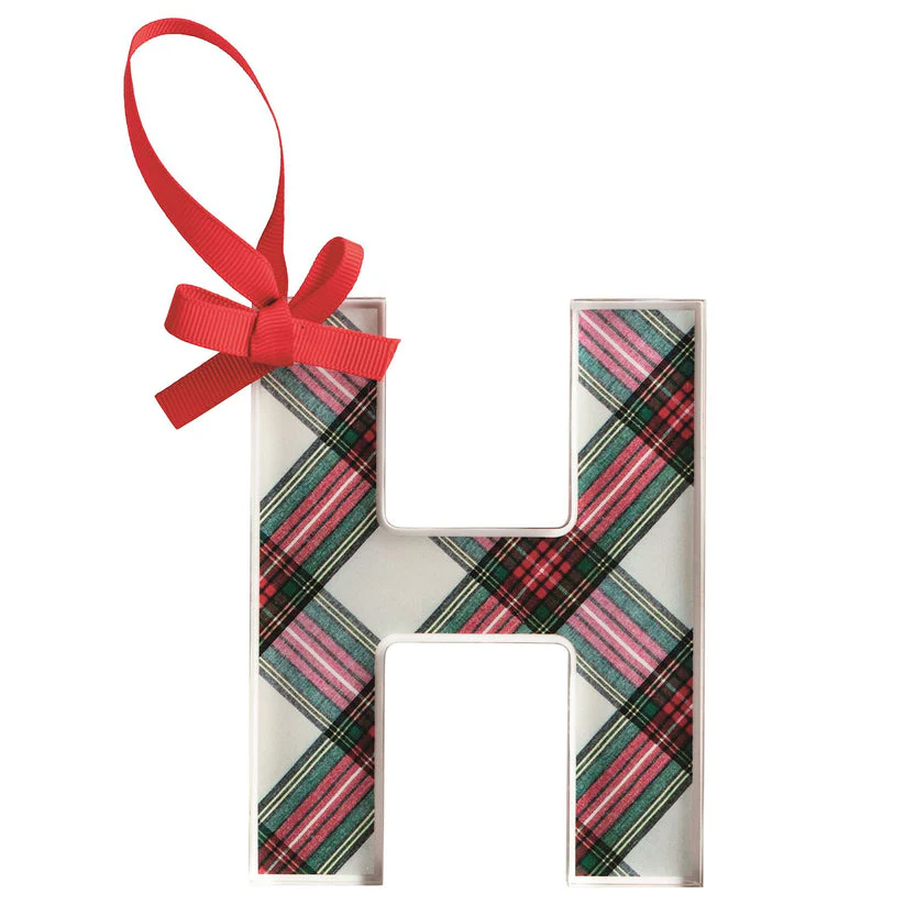 Tartan Letter Ornaments - Image 29