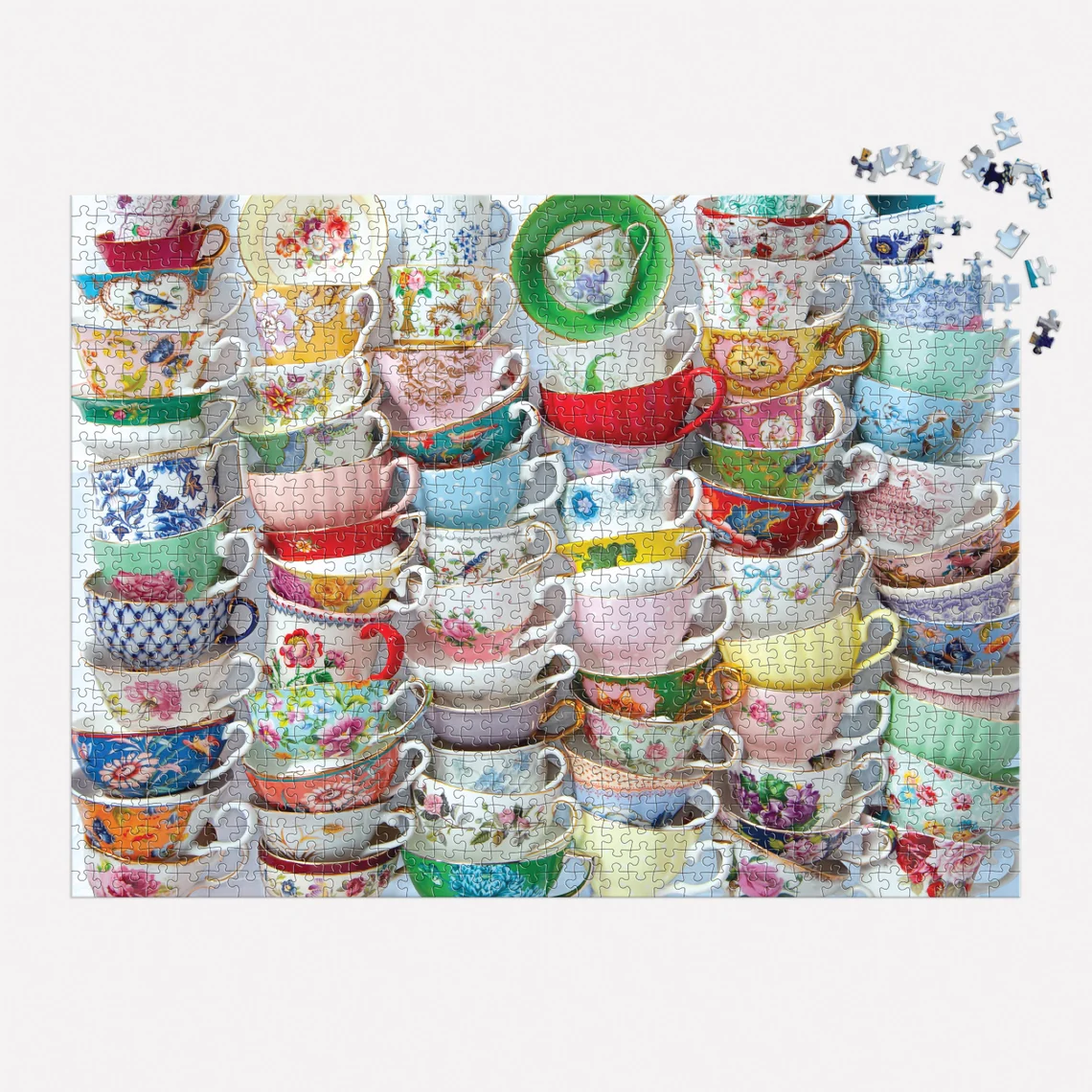 Teacups 1000 Piece Puzzle - Image 4