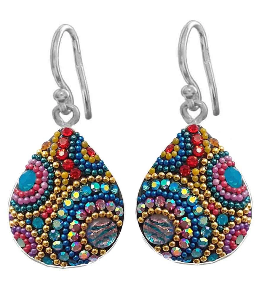 Teardrop Mosaic Earrings