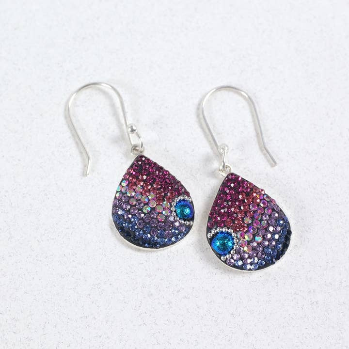 Teardrop Mosaic Earrings - Image 3