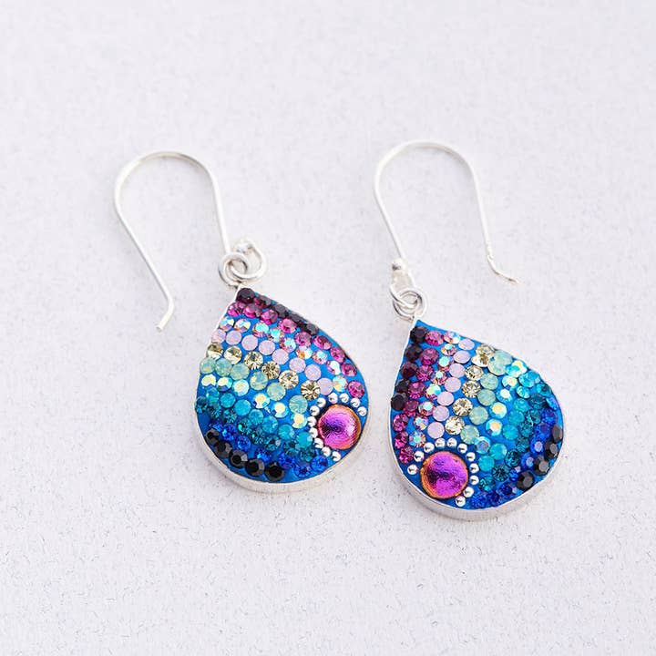Teardrop Mosaic Earrings - Image 6