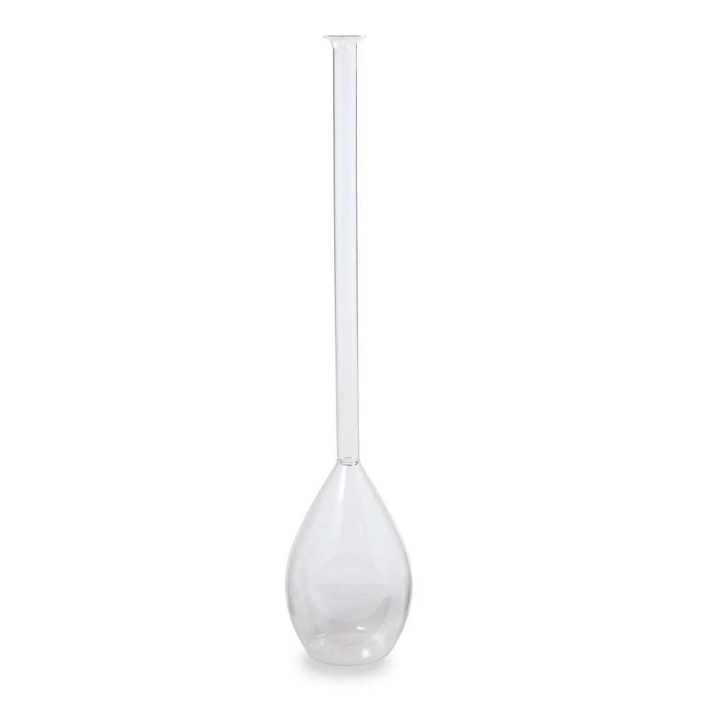 TEARDROP -LONG NECK GLASS VASE
