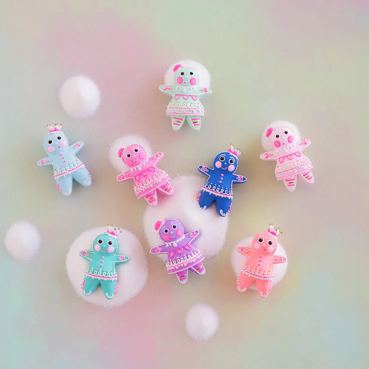 The Rainbow Gingers Dippsy & Dough Ornament - Sold Individually - Image 2