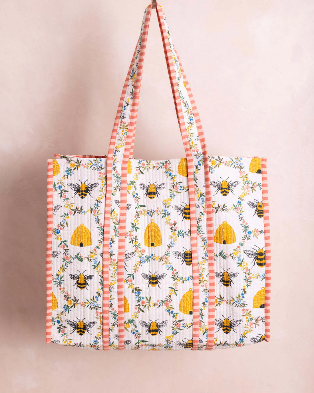 The Traveler Tote in Sweet Bee