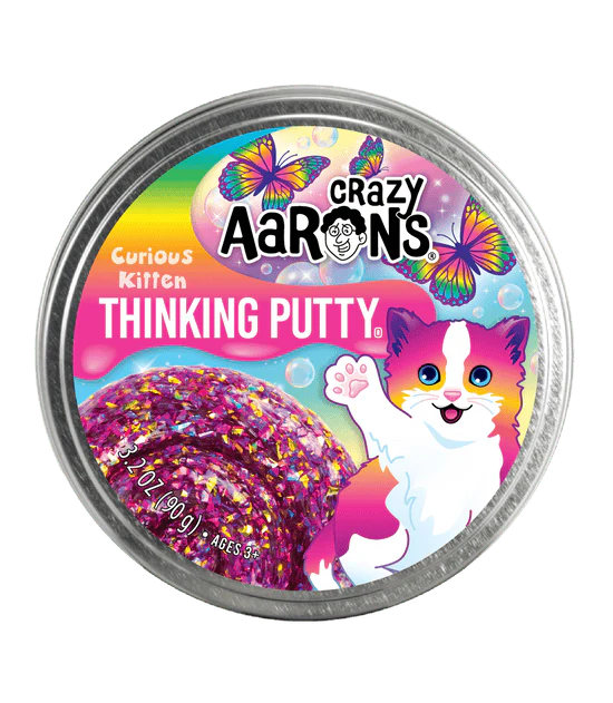 Thinking Putty Tin Curious Kitten - Image 3