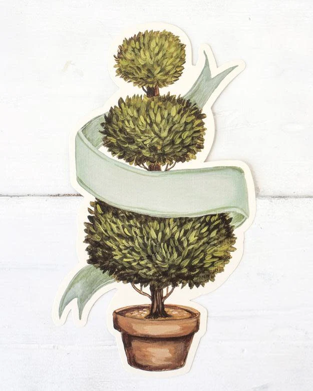 TOPIARY PAPER TABLE ACCENT - Image 2