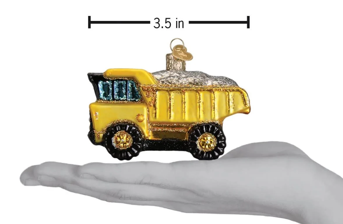 Toy Dump Truck Ornament - Image 3