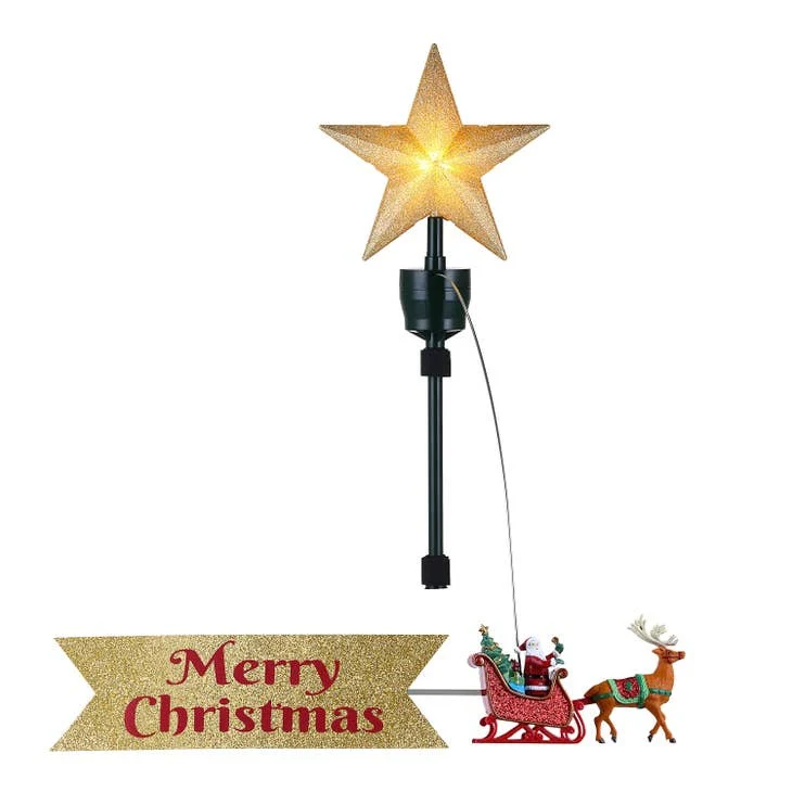Tree topper Santas Sleigh