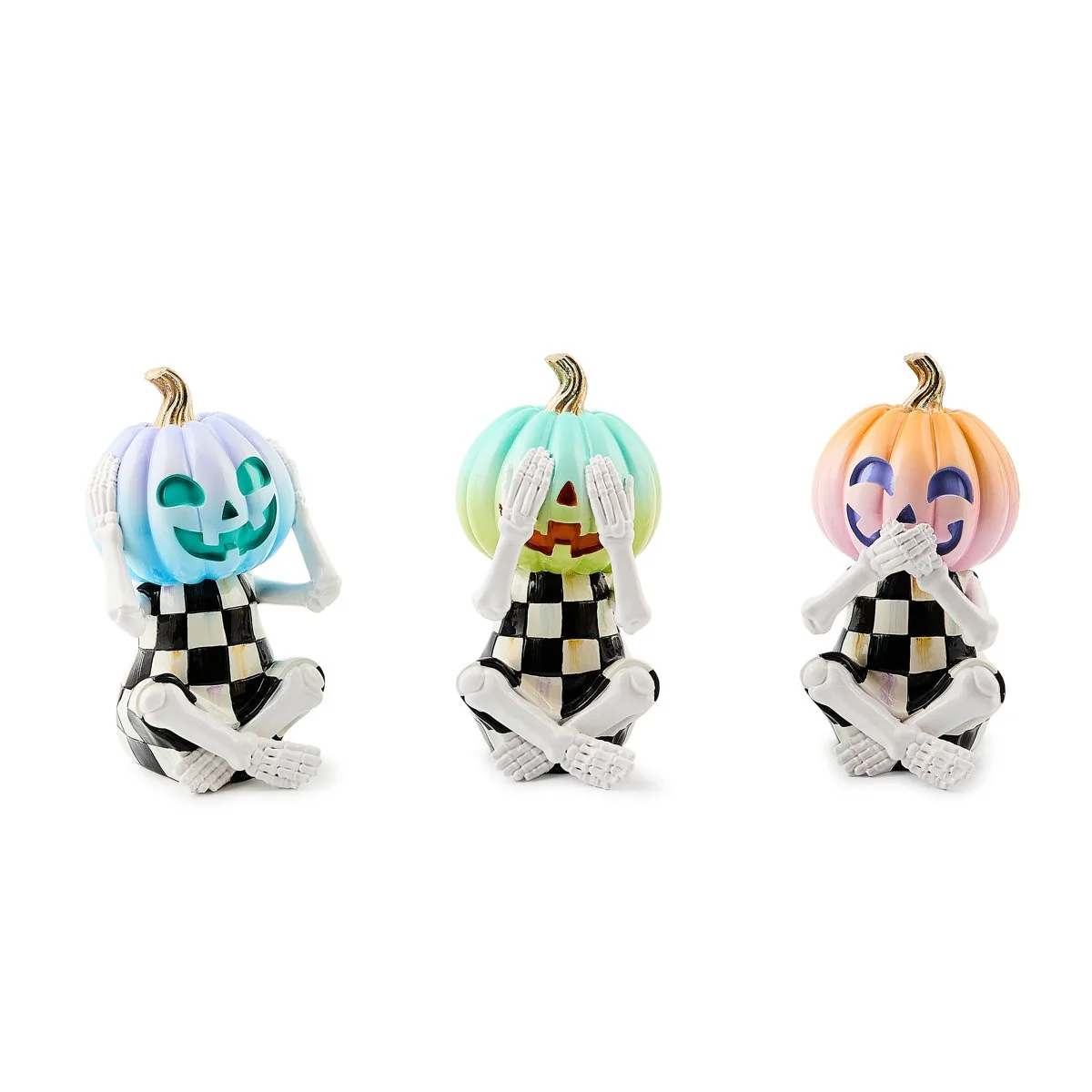 Trick or Treat Pumpkin Skeleton