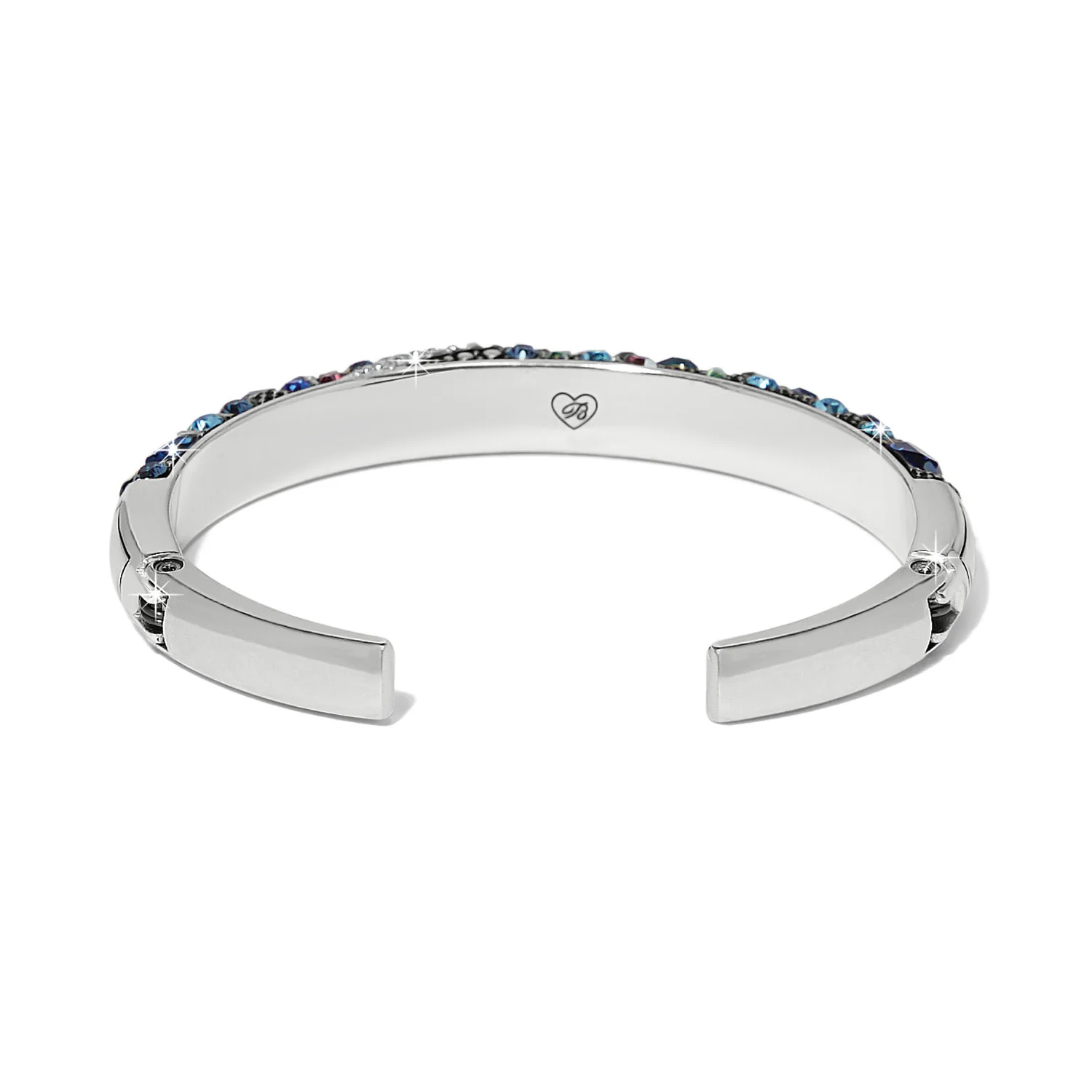 Trust Your Journey Blues Double Hinged Bangle - Image 3