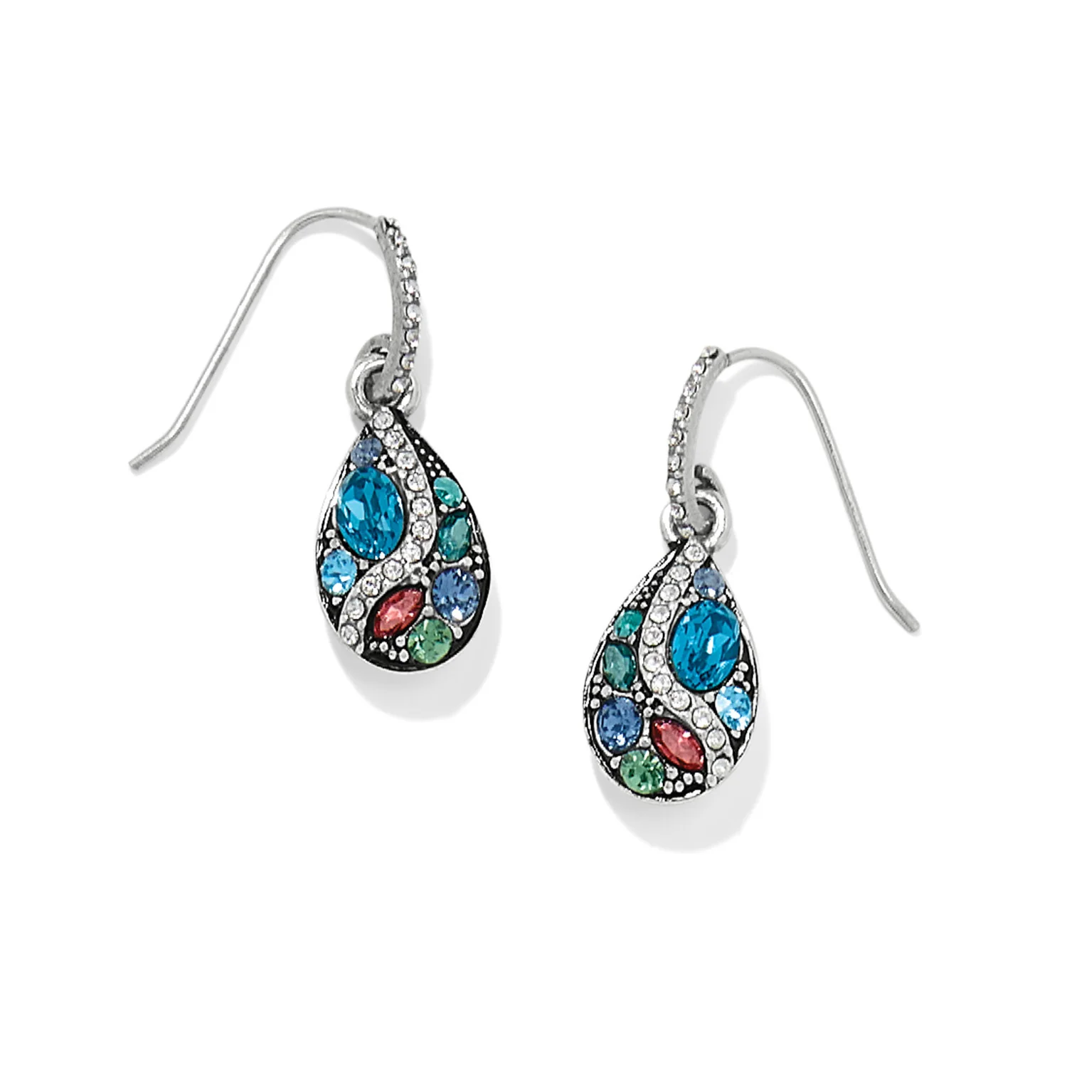 Trust Your Journey Blues French Wire Earrings