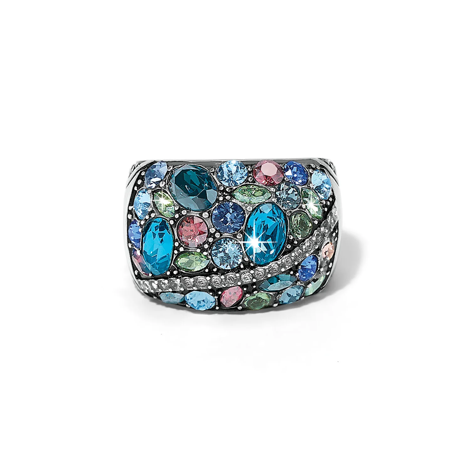 Trust Your Journey Blues Ring