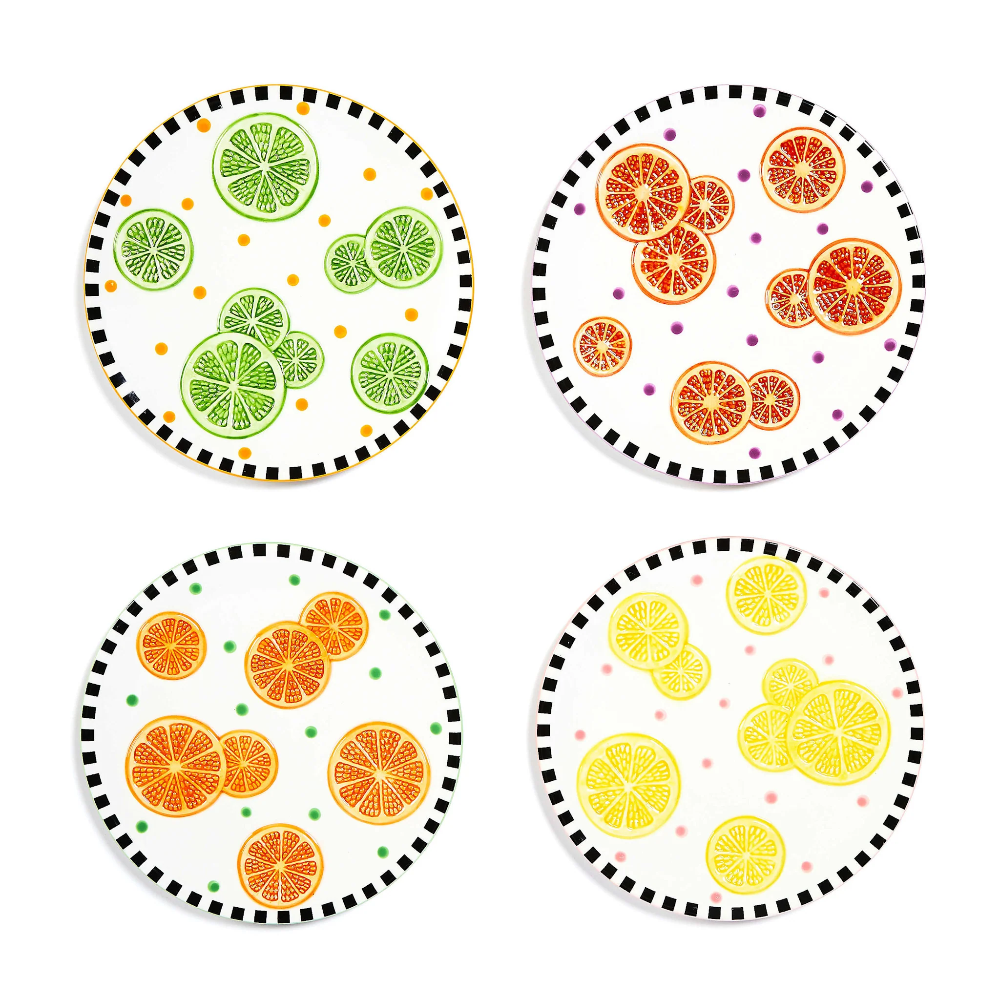 Tutti Frutti Dessert Plate