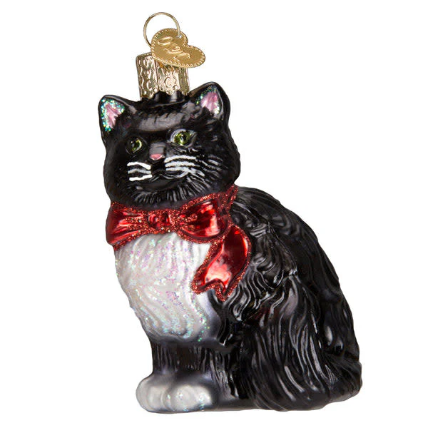 Tuxedo Kitty Ornament - Image 2