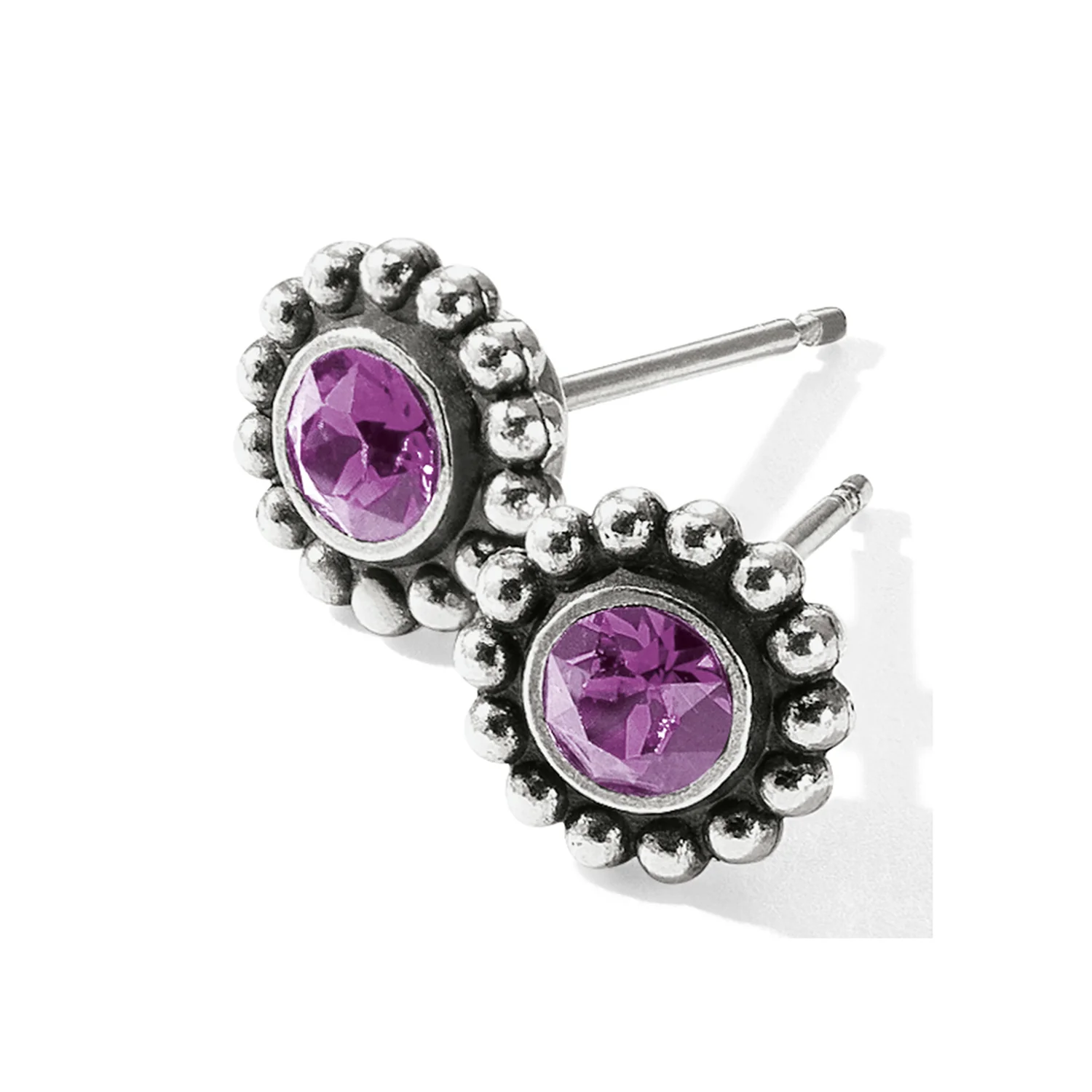 Twinkle Mini Post Earrings - Amethyst - Image 2