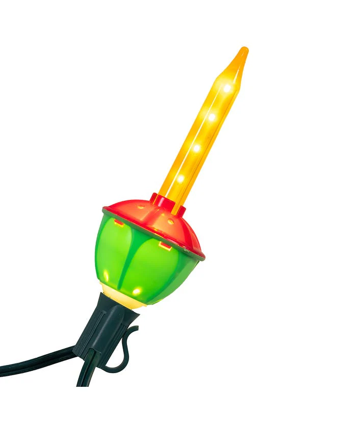 UL 7-Light C7 LED Multicolor Bubble Light Set - Image 2