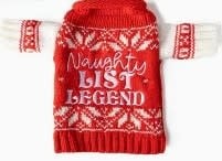Uncle Bob’s Light-Up Wine & Bottle Sweater - Image 3