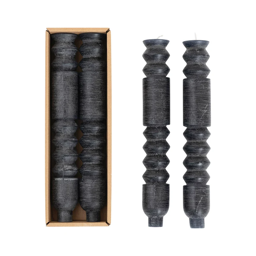 Unscented Totem Taper Candles