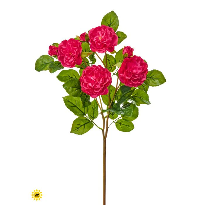 Uv Natural Touch Rose Plant 17” - Image 3