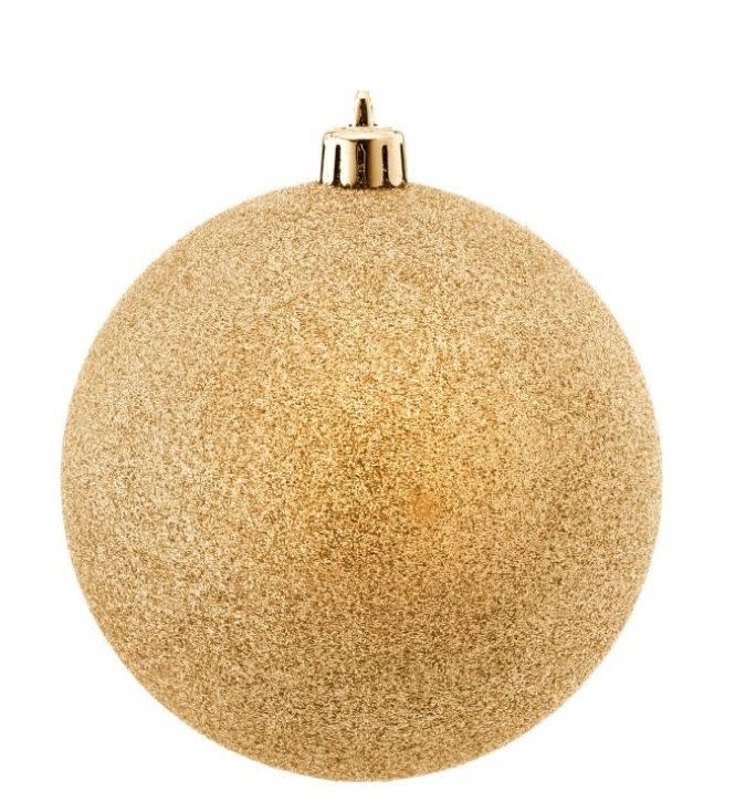 Vacuum Plate Glitter Ball 5.5" Ornament - Image 8