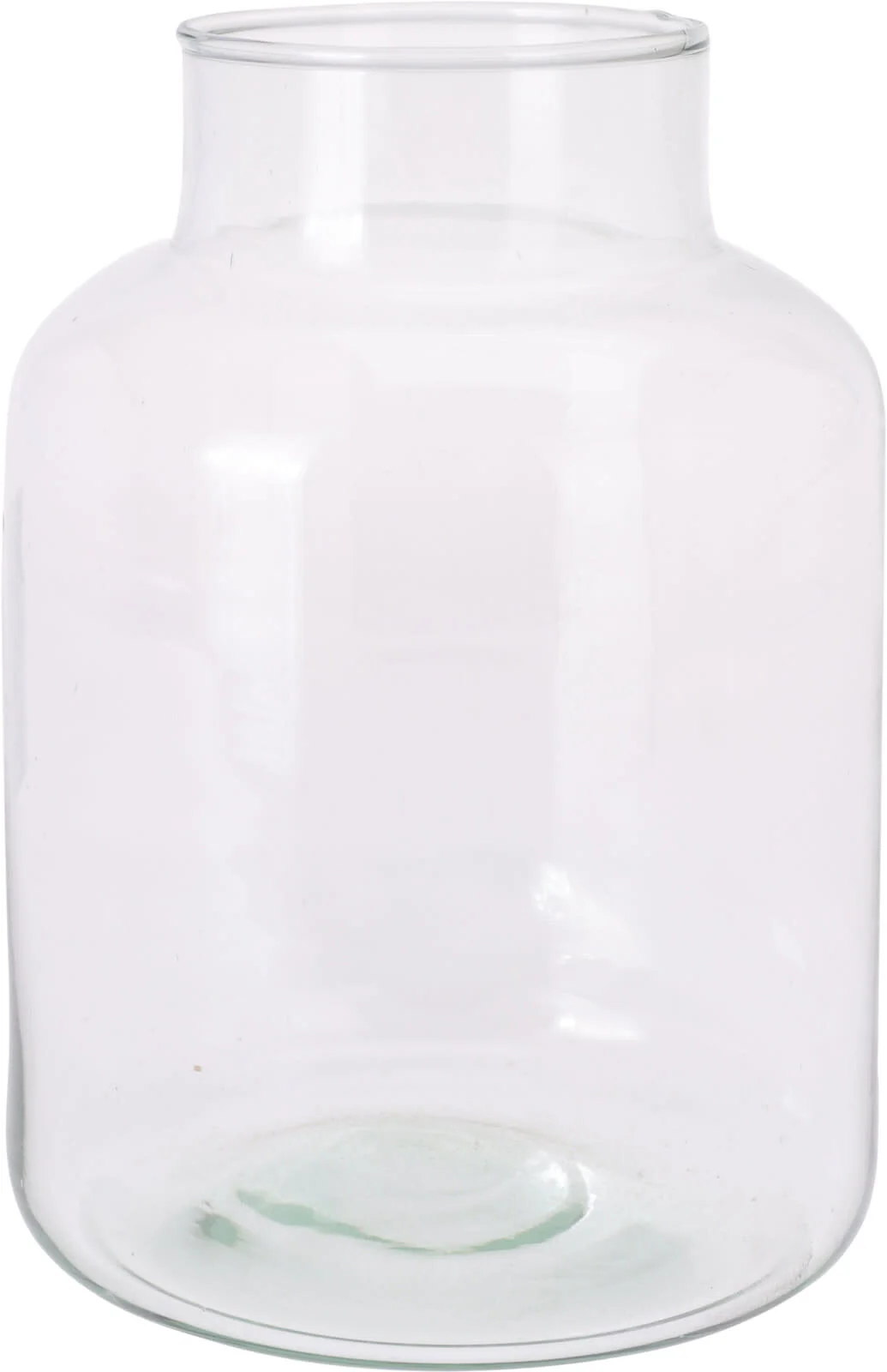 Vase Glass Recycled 140xh200mm