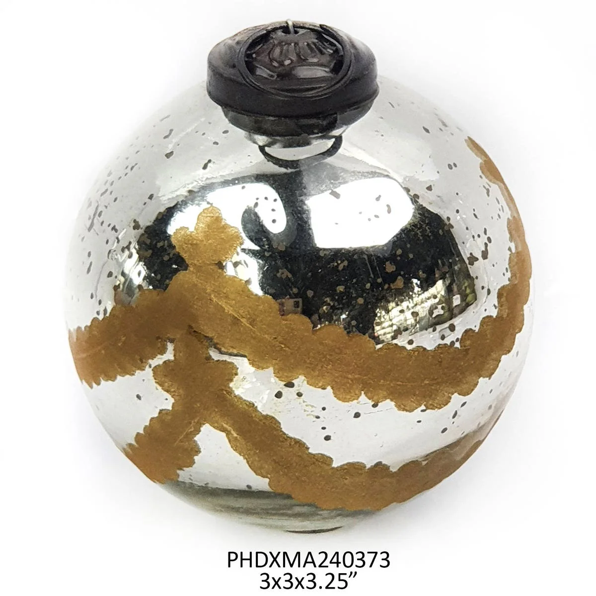 Venetian Glass Ball Ornament - Image 2