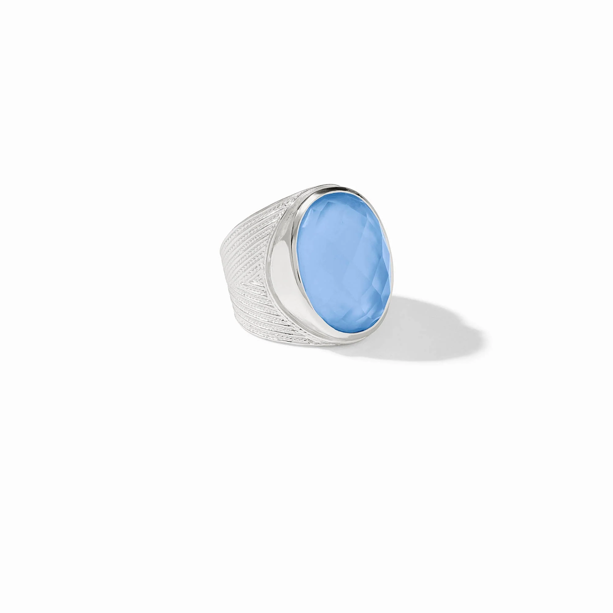 Verona Statement Ring Silver - Image 5
