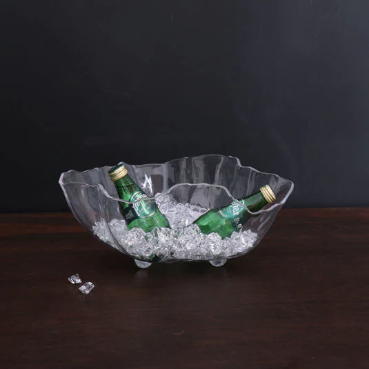 VIDA Acrylic Large Deep Bowl (Clear) - Image 2