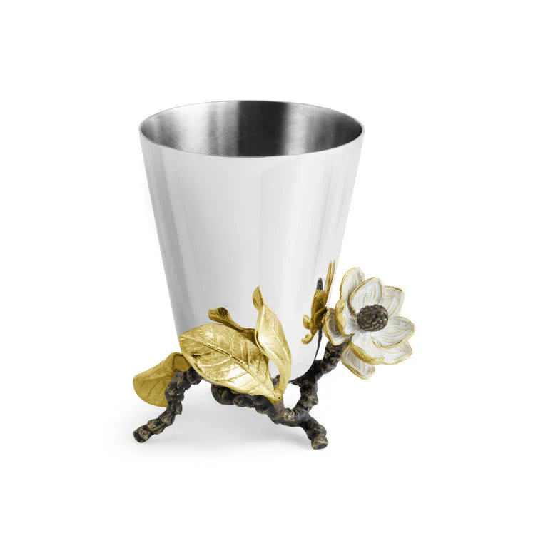 Vintage Bloom Footed Bud Vase
