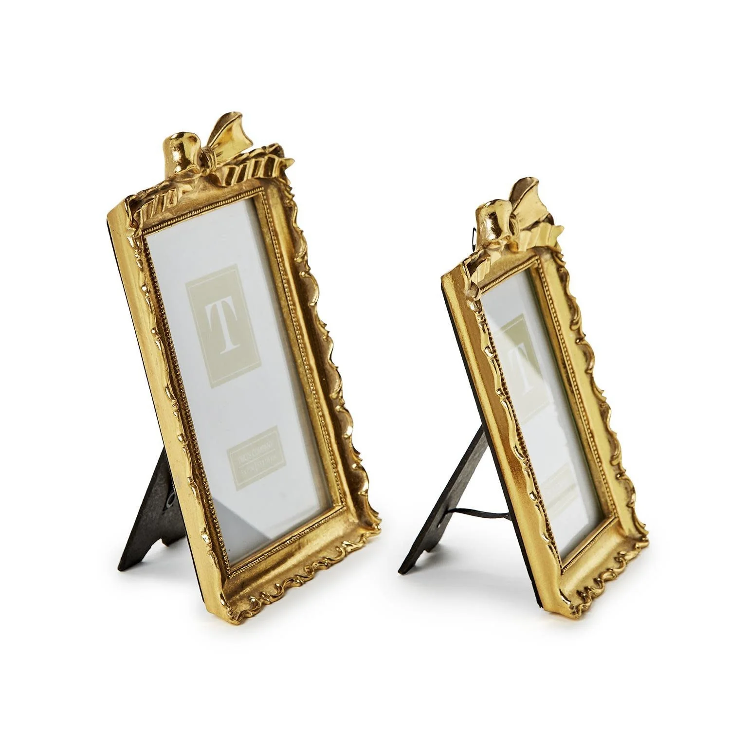Vintage Gold Frames with Accent Bow - Image 2