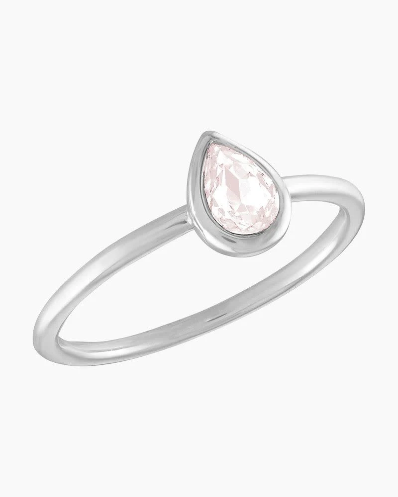 Vintage Rose Teardrop