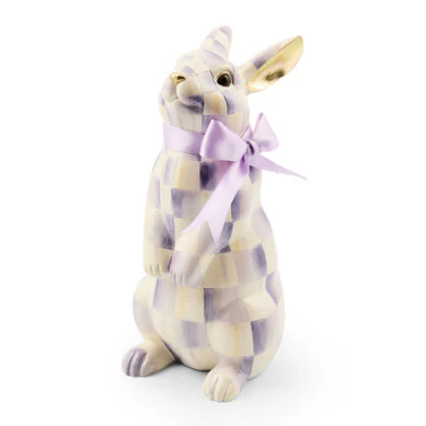 Violet Check Bunny - Image 2