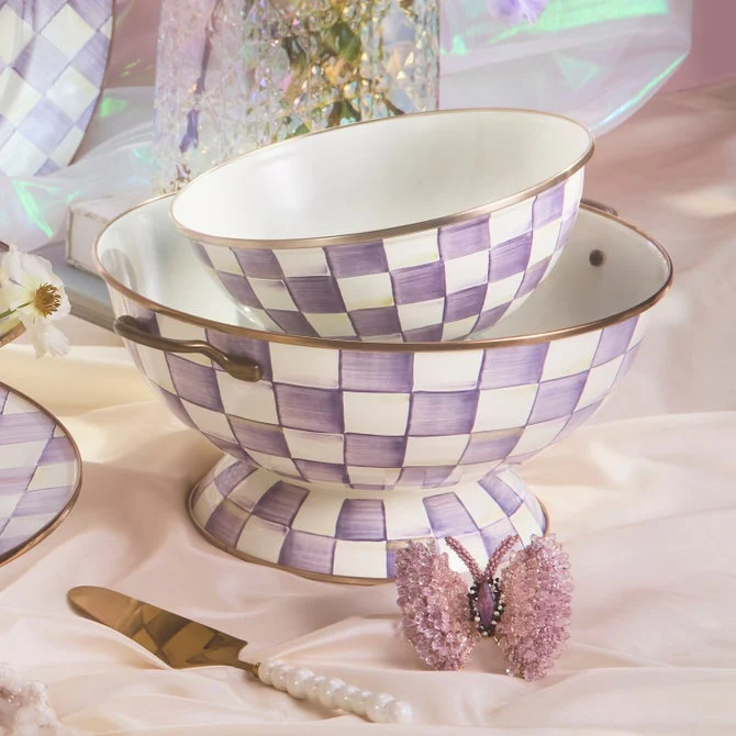 Violet Check Everything Bowl - Image 2