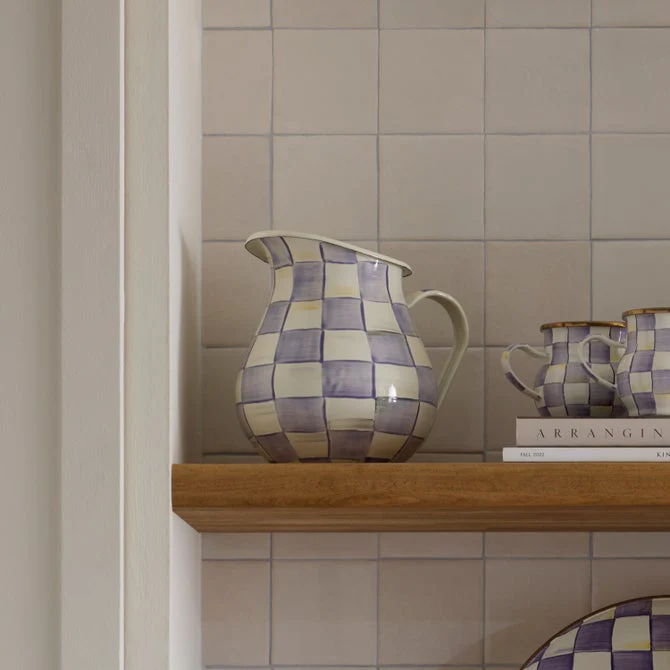 Violet Check Pitcher - Image 2