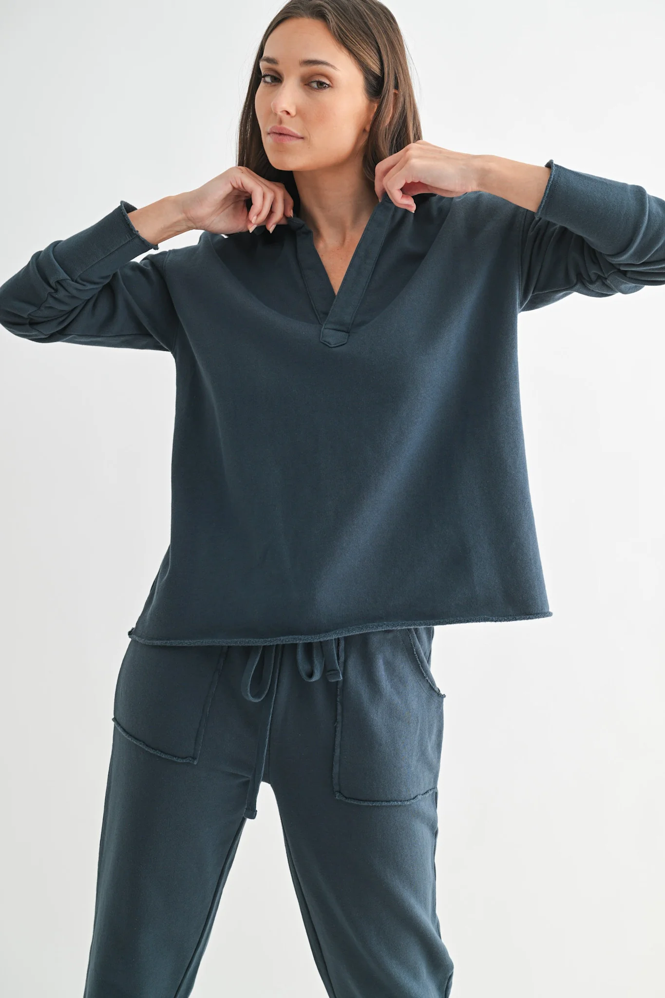 Virginia Malibu Vintage Henley Tee - Image 9