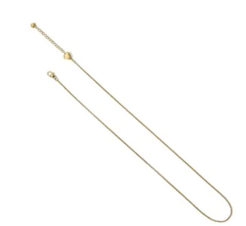 Vivi Delicate Medium Charm Necklace Gold