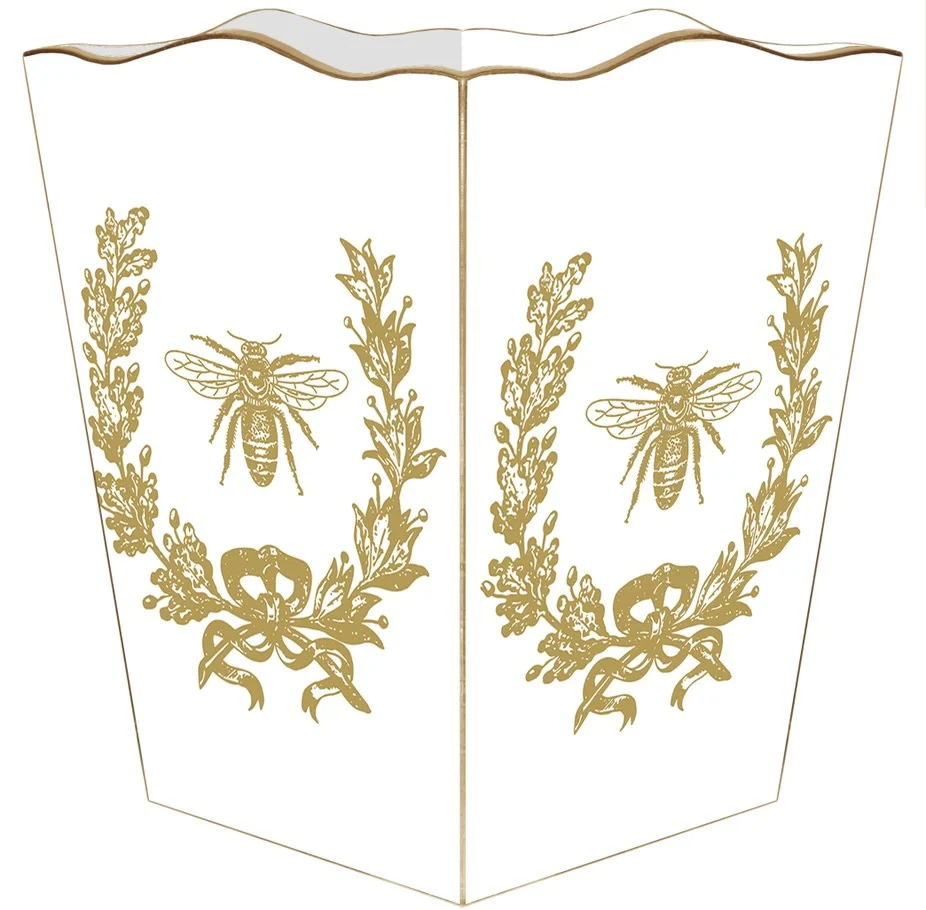 Wastepaper Basket Scalloped Top - Image 15