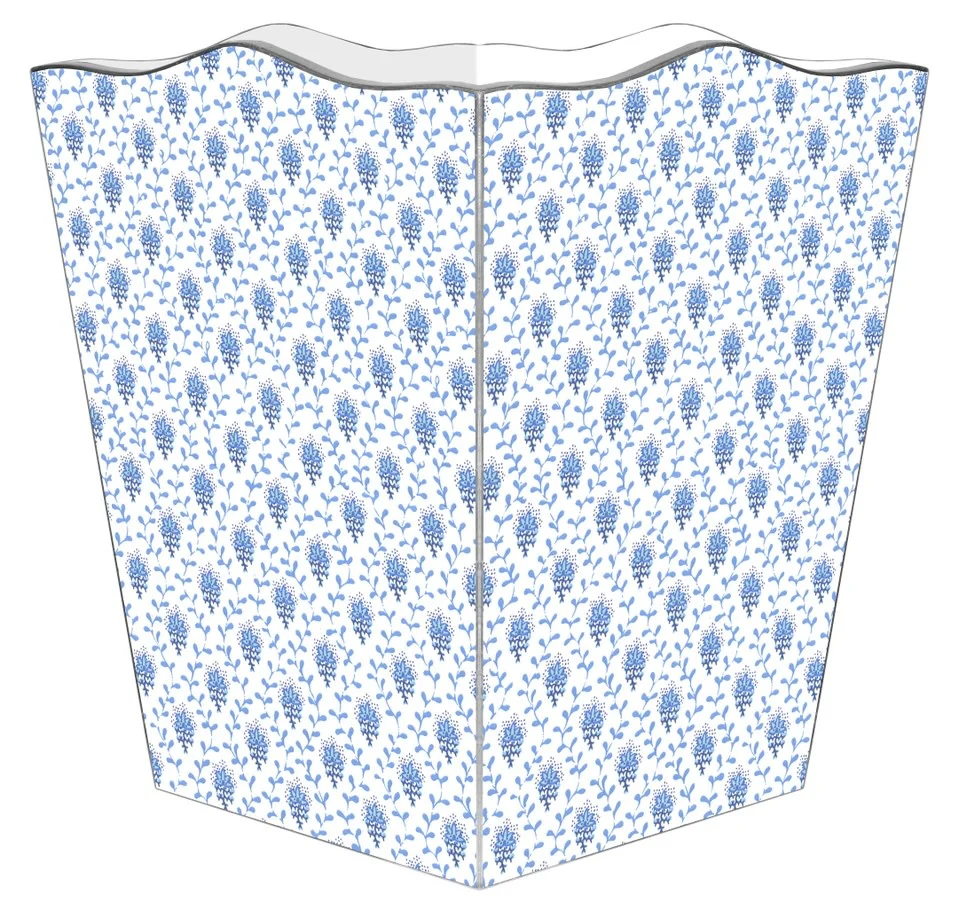 Wastepaper Basket Scalloped Top - Image 4