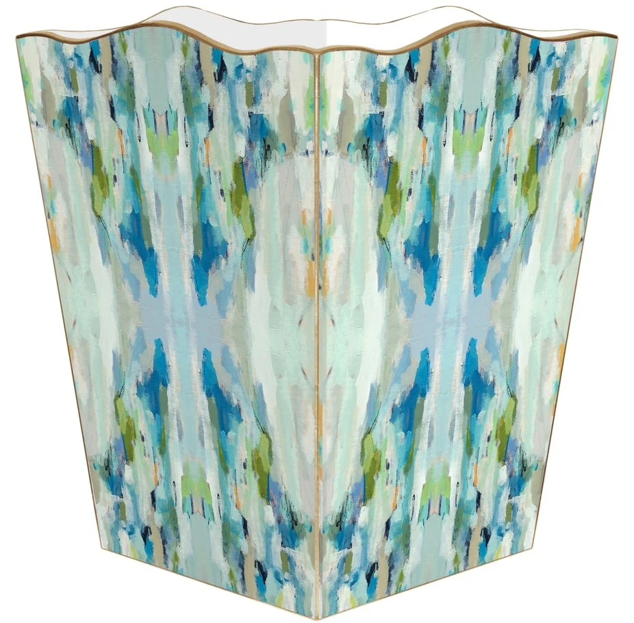 Wastepaper Basket Scalloped Top - Image 9